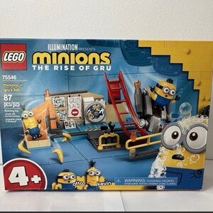 LEGO Minions in Gru’s Lab 75546 – Rise of Gru Set – 87 pcs – Brand New Sealed